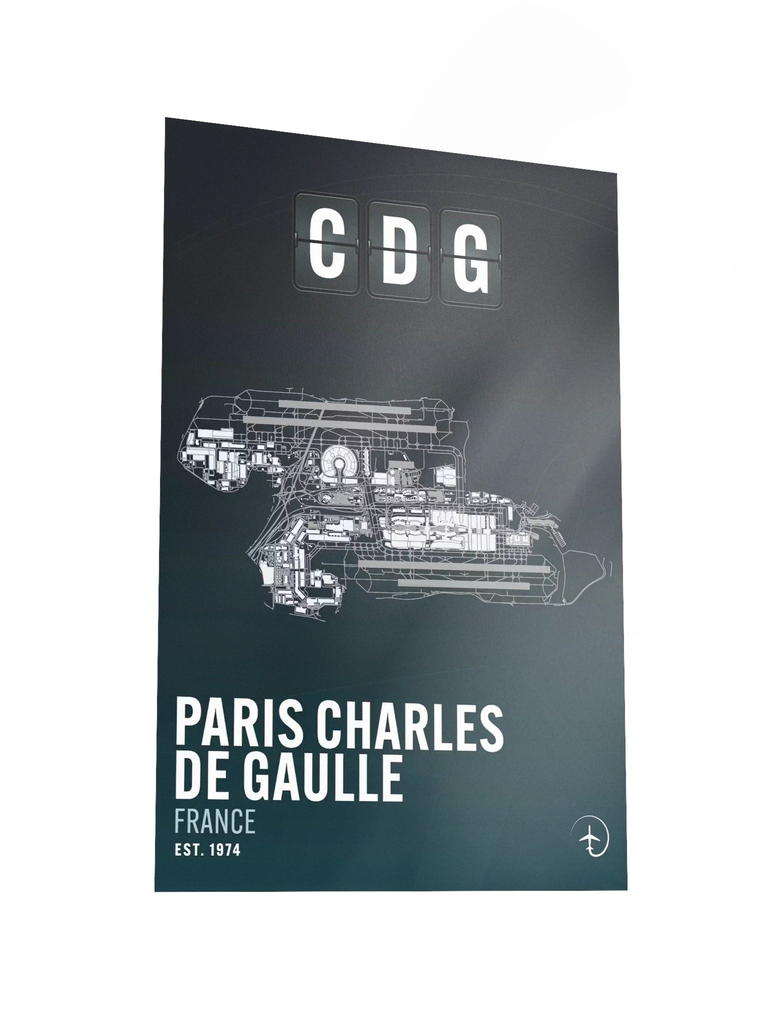 Paris CDG Poster product image (3)