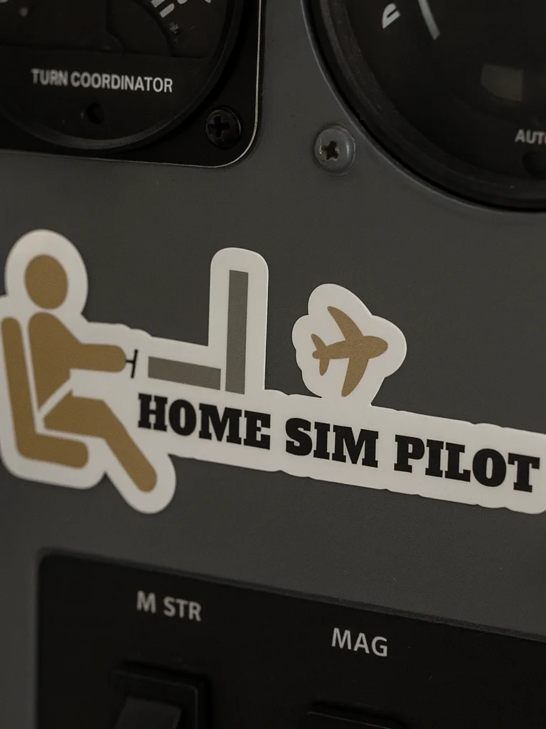 Home Sim Pilot Sticker product image (1)