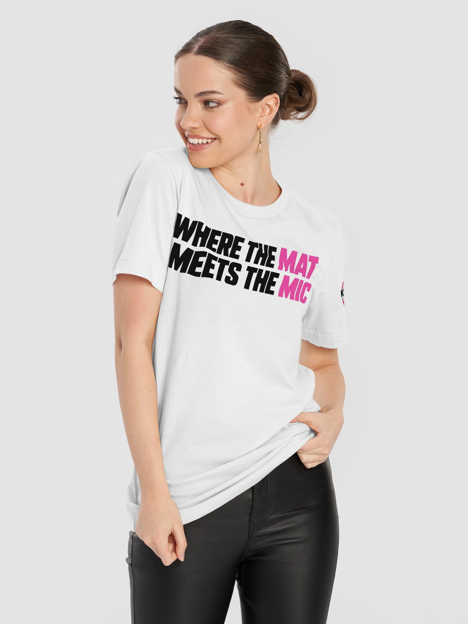 Kumite Lifestyle | Where the Mat Meets the Mic Awareness Tee product image (11)