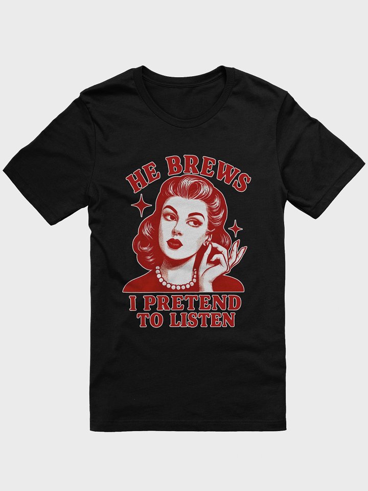 Sarcastic Tee – Brew, Sip, Eye Roll product image (1)