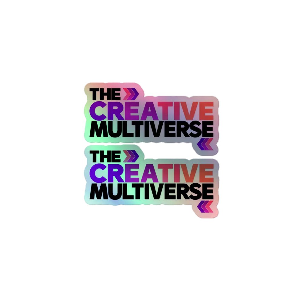 The Creative Multiverse Holofoil Sticker product image (1)