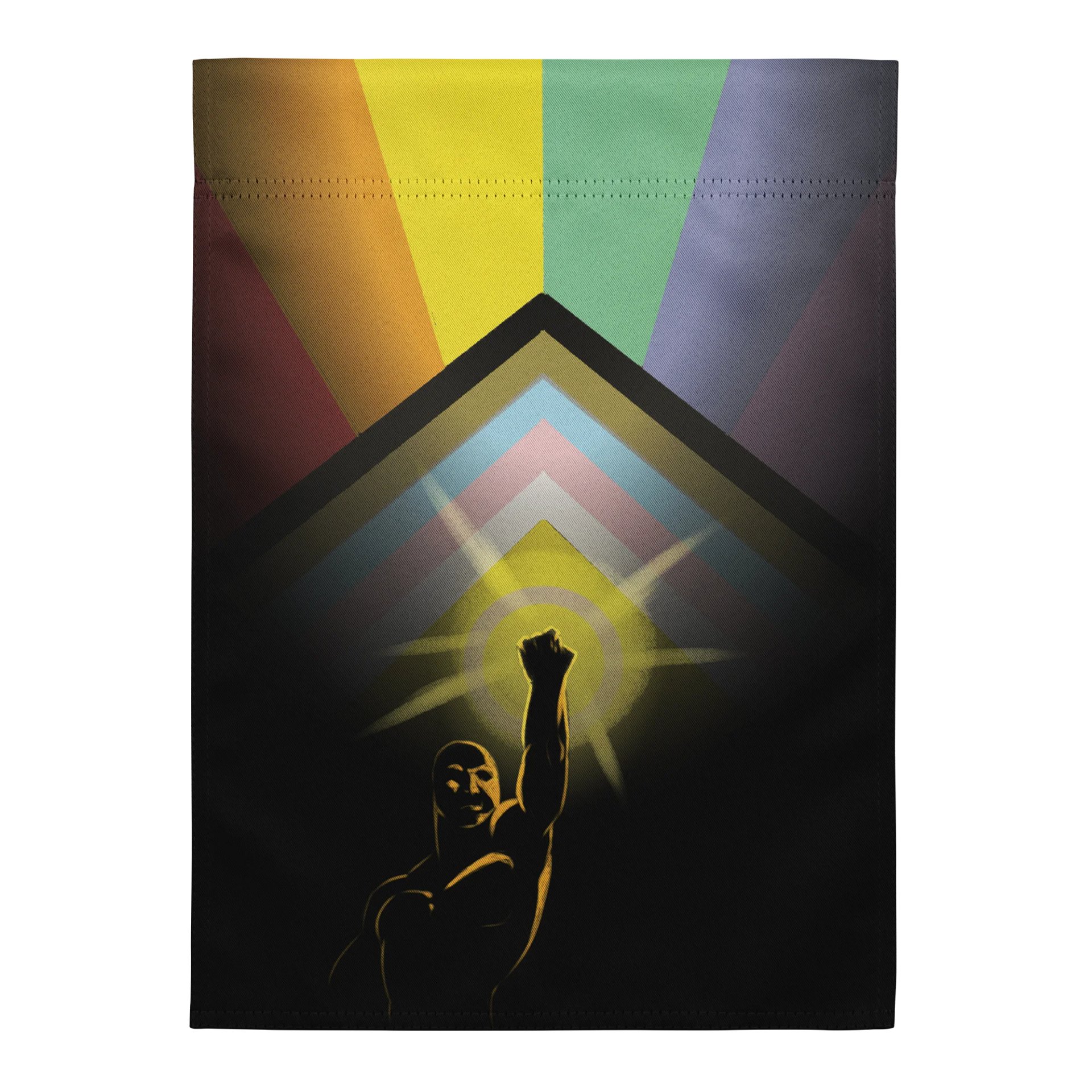 Fight with Pride Garden Flag product image (1)