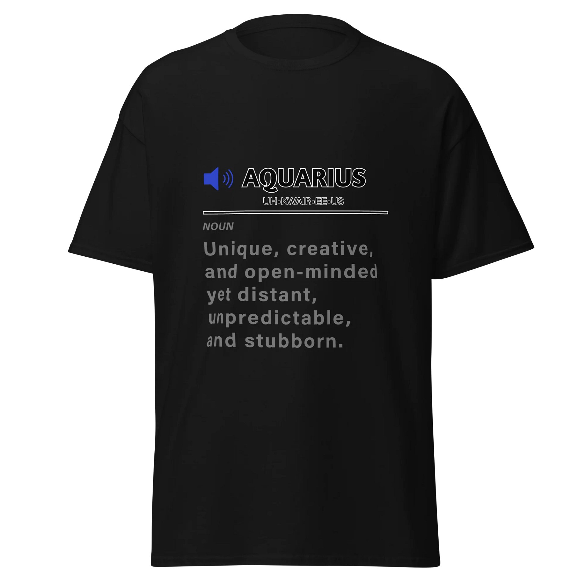 UNISEX ♒️  AQUARIUS VIBES TEE product image (1)