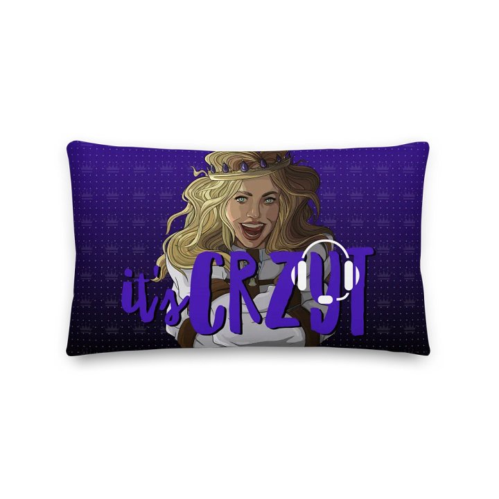 CRZYT All-Over Print Premium Pillow product image (2)