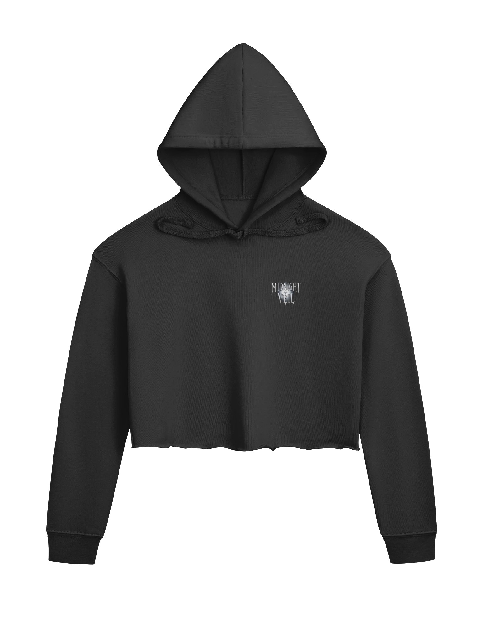 Midnight Veil Emblem Crop Hood product image (2)