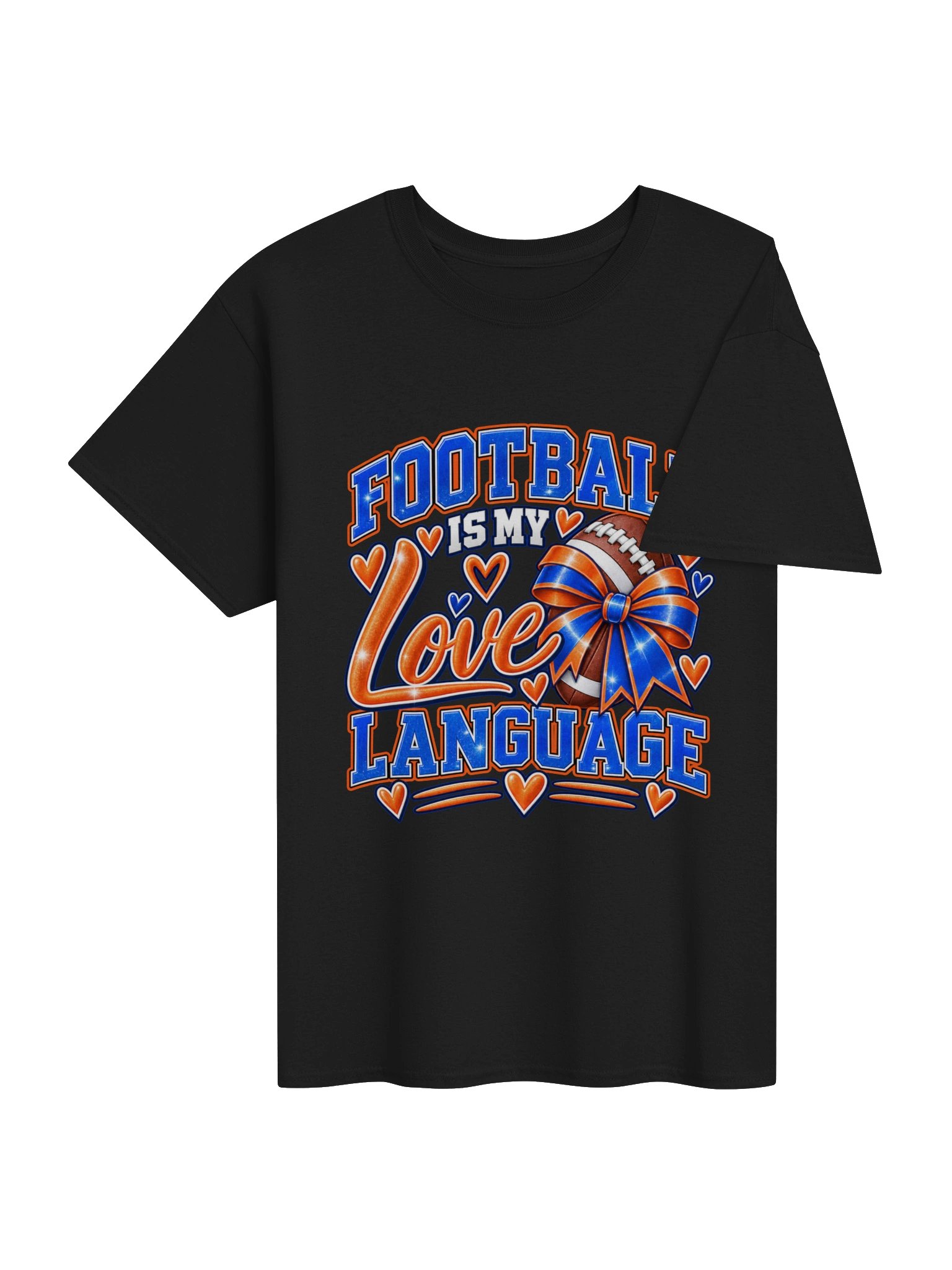 Football Is My Love Language Graphic Tee product image (14)