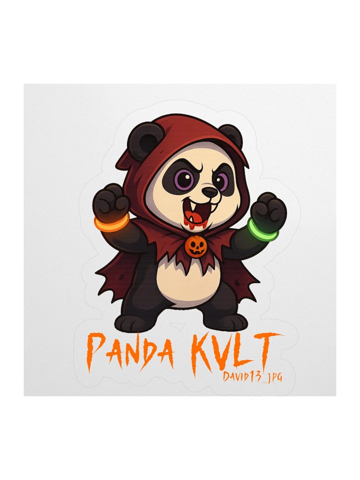 Glowing Panda Kult Stickers product image (2)