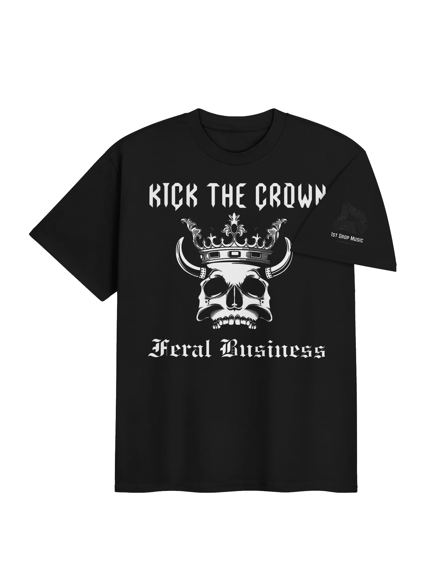 Feral Business Kick the Crown Oversized T-shirt