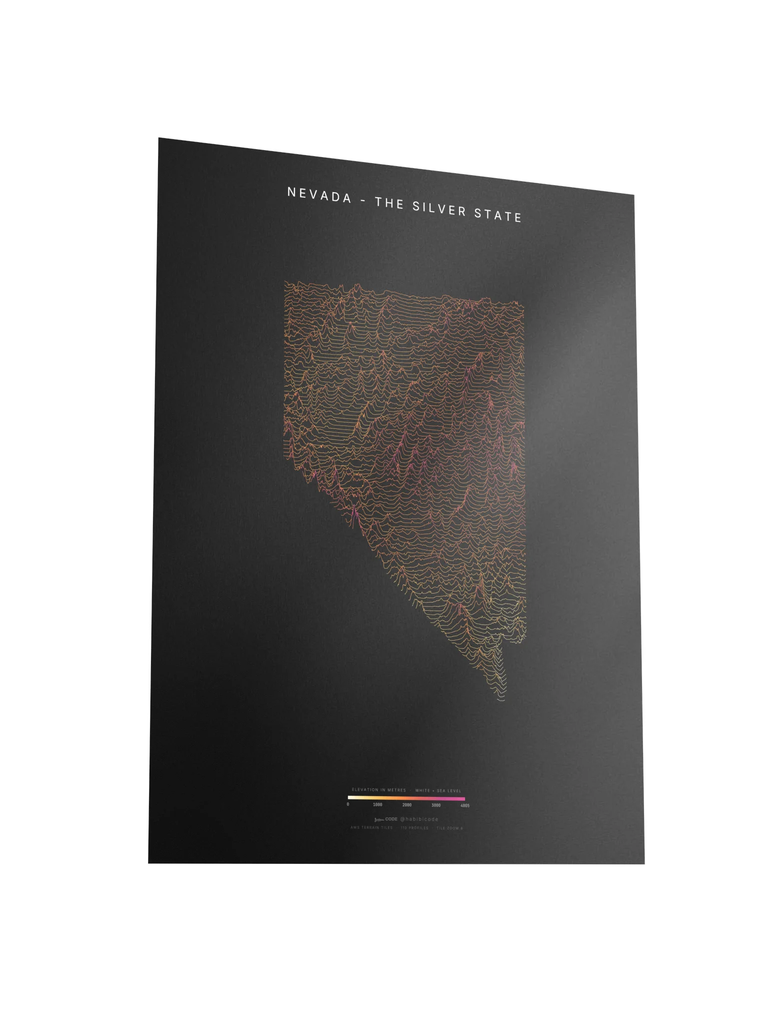 Ridgeline Poster - Nevada product image (3)