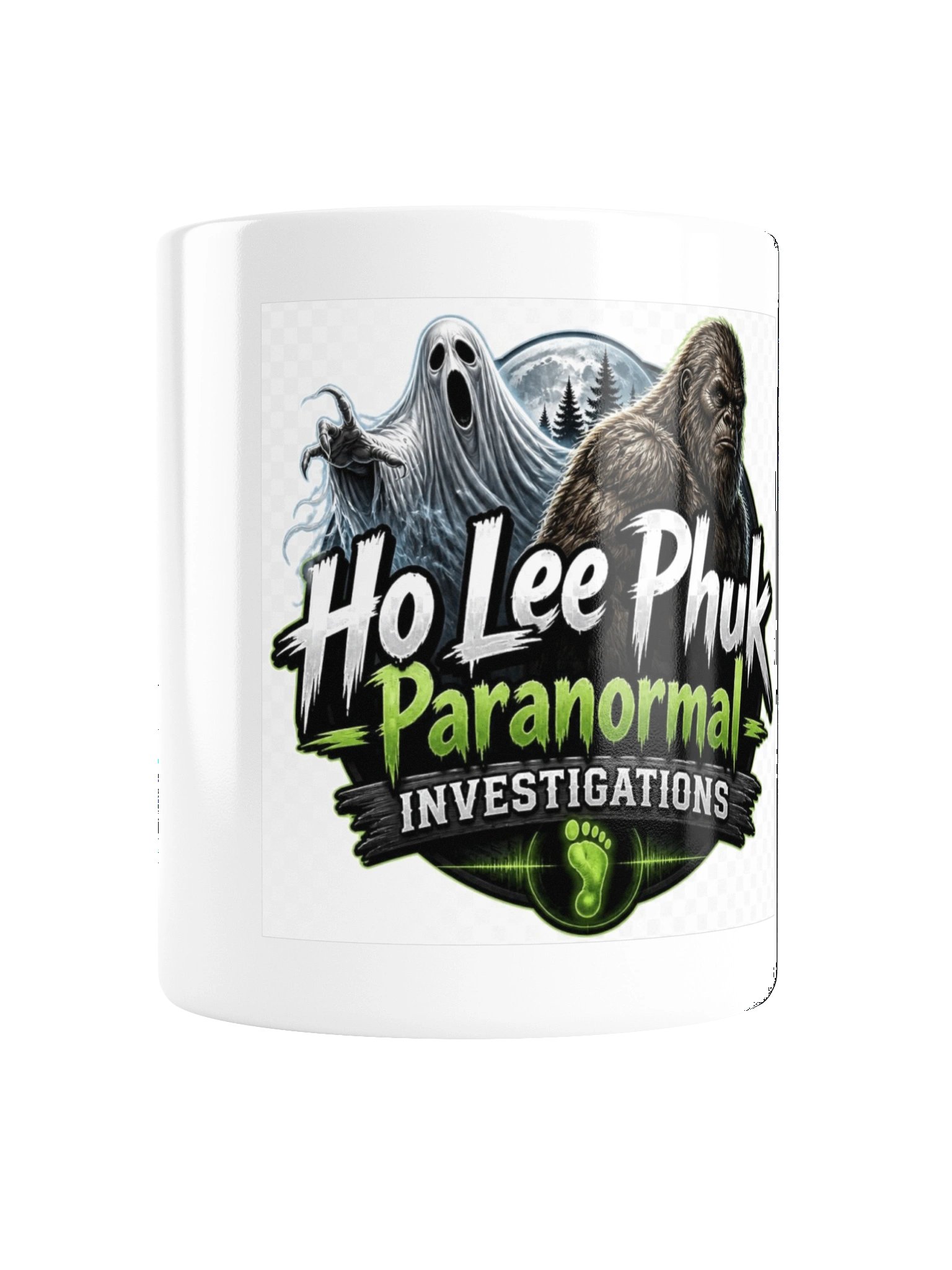 Ho Lee Phuk Paranormal Investigations White Glossy Mug product image (1)