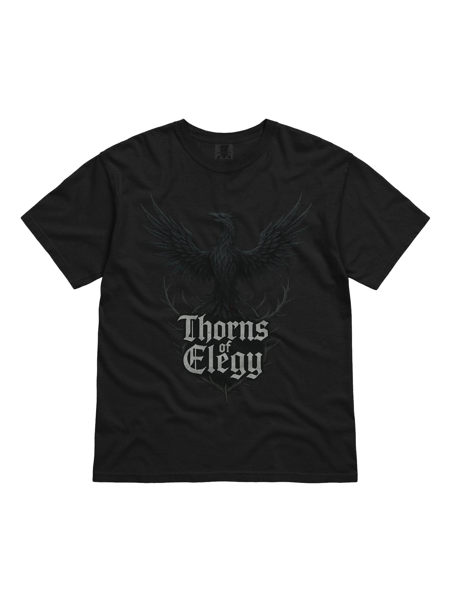 Thorns of Elegy – Shadow Raven Tee product image (1)