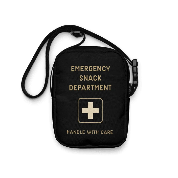 Emergency Snack Department Crossbody Bag | Chronic Illness Spoonie Essentials Bag product image (1)