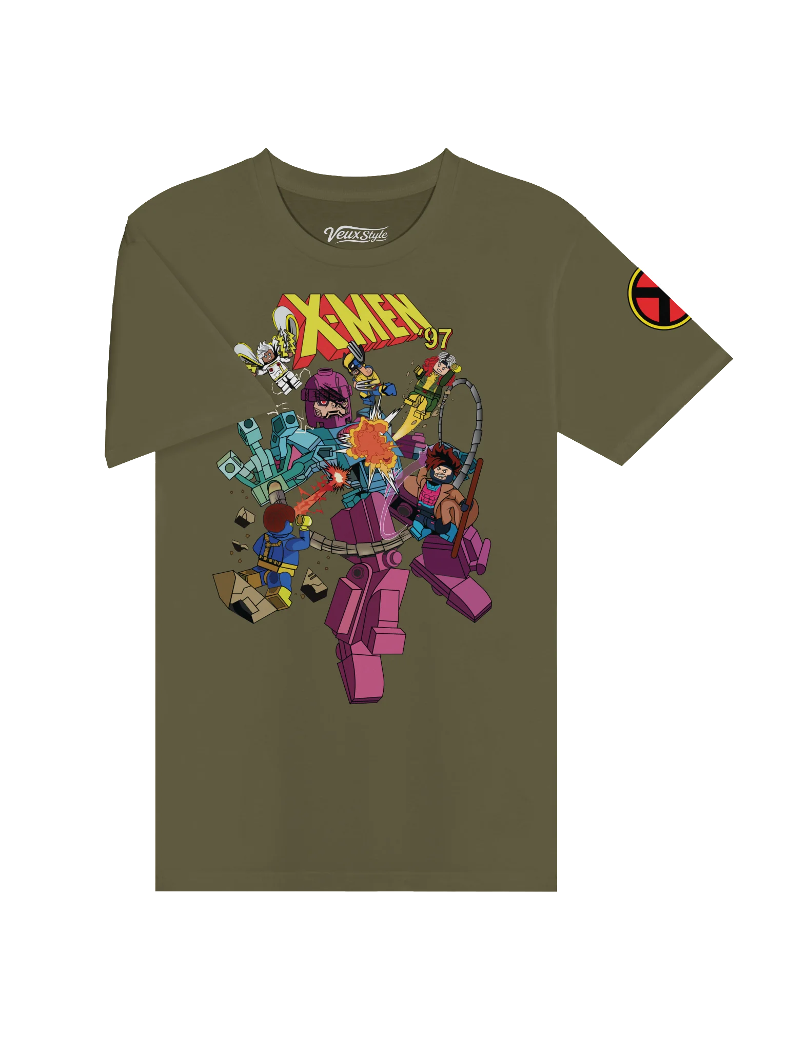 Lego-Style Mutant Mayhem Premium T-Shirt" product image (3)
