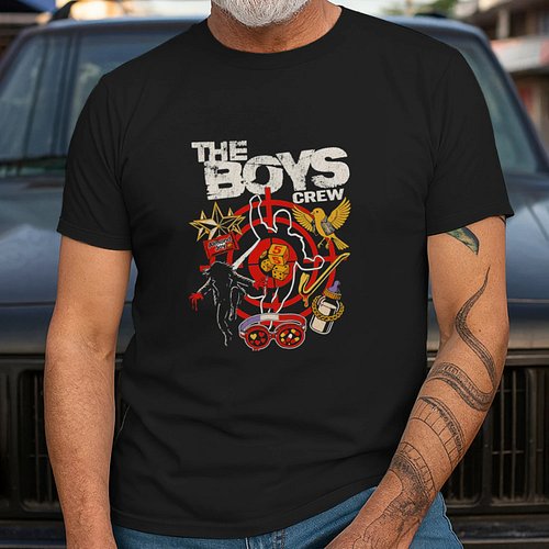 Jack Quaid Hughie Campbell The Boys Crew Shirt

✨ Limited Edition. Don't miss out!
🔗 Shop link in bio: @wearqooo 
🌍 Shipping ...