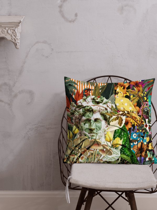 El Jardín de los Dioses (The Garden of the Gods) by Edward Martin Premium Pillow product image (5)