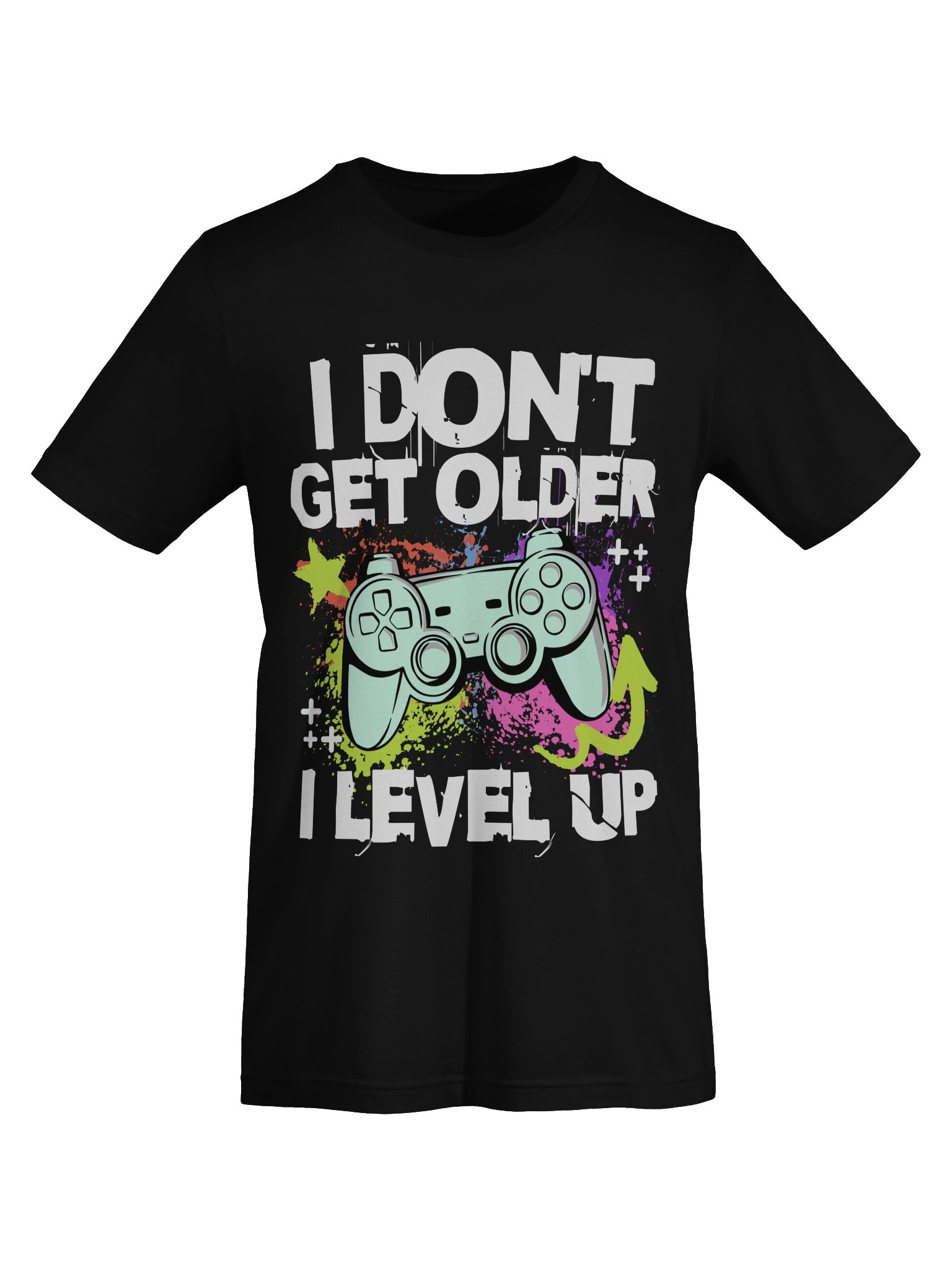 Playful Controller Splatter T-Shirt product image (68)