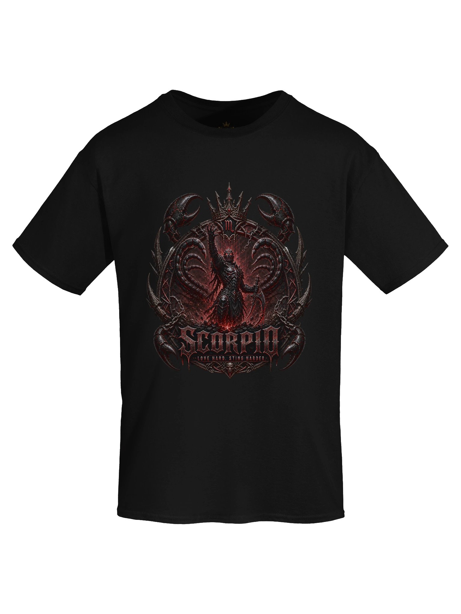 Scorpio Zodiac Gothic Streetwear Graphic Tee product image (8)