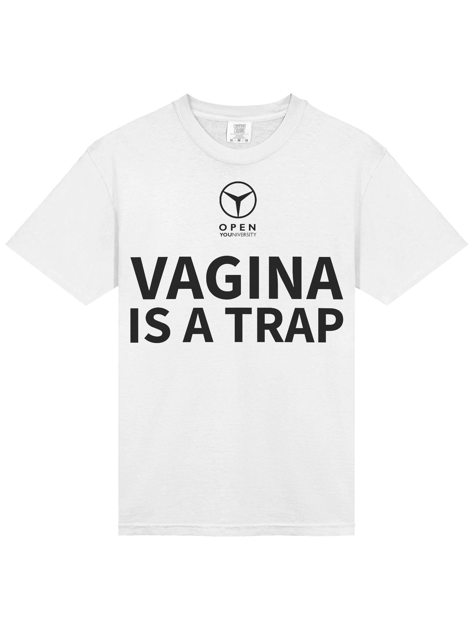 VAGINA IS A TRAP - White Version product image (5)