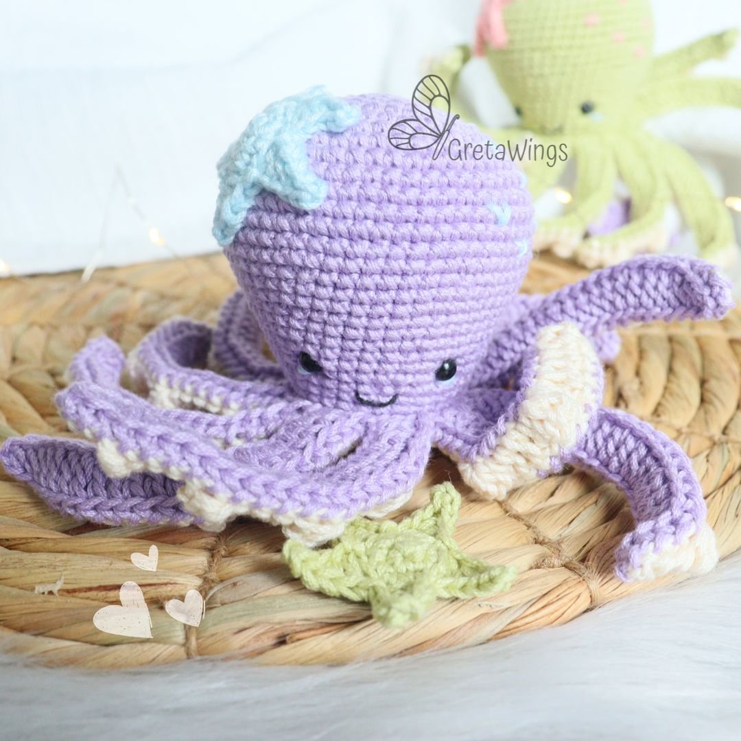 Octopus Amigurumis Pattern (digital download) product image (3)