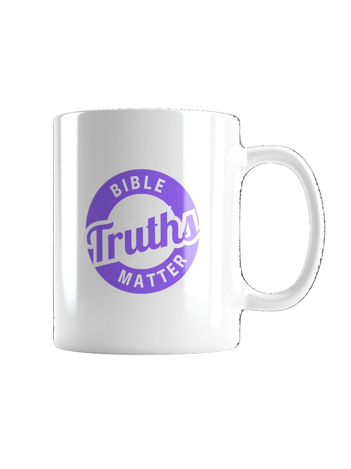Bible Truths Matter White Glossy Mug product image (4)
