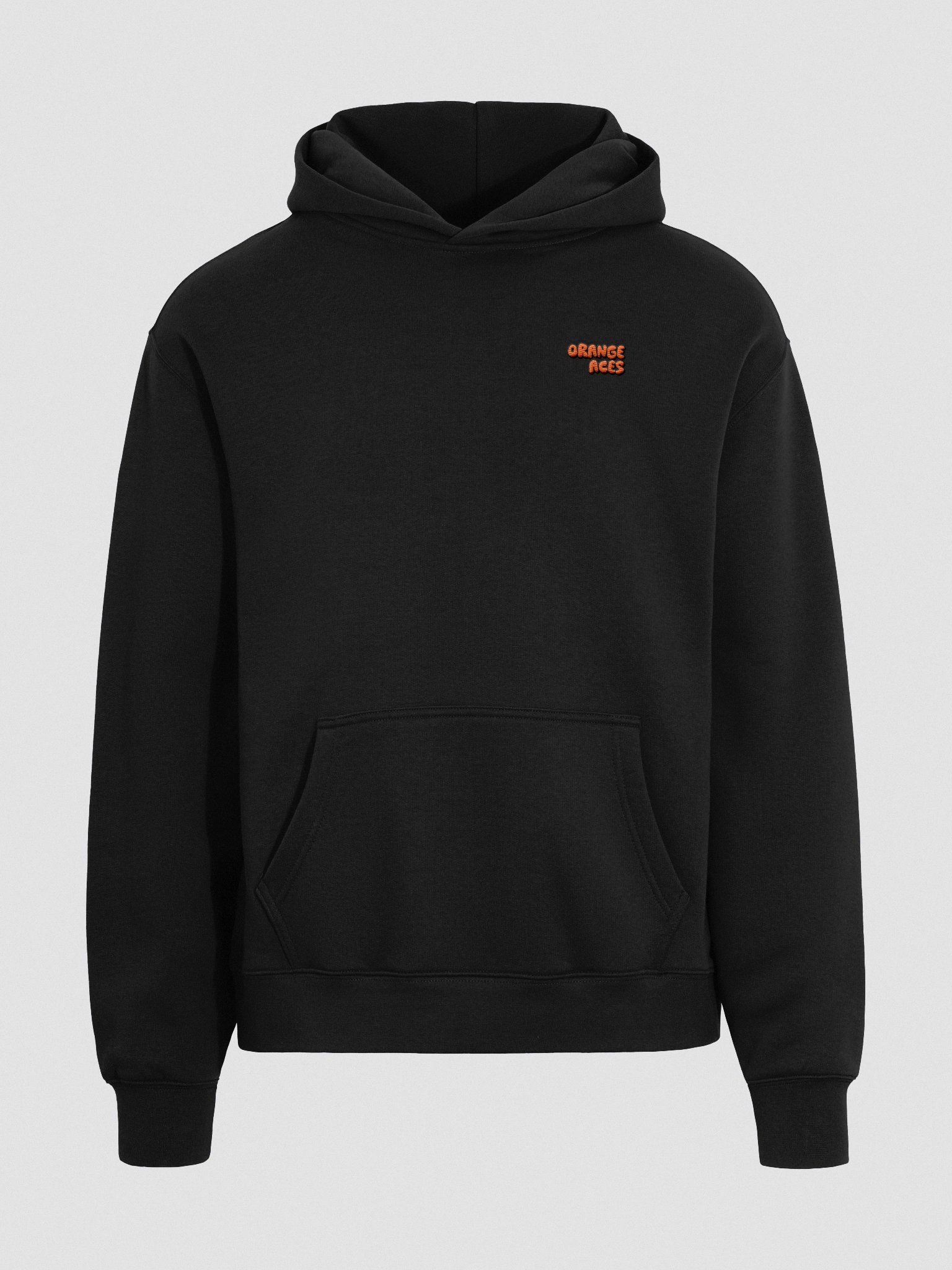 Orange Aces Stitched Hoodie product image (6)