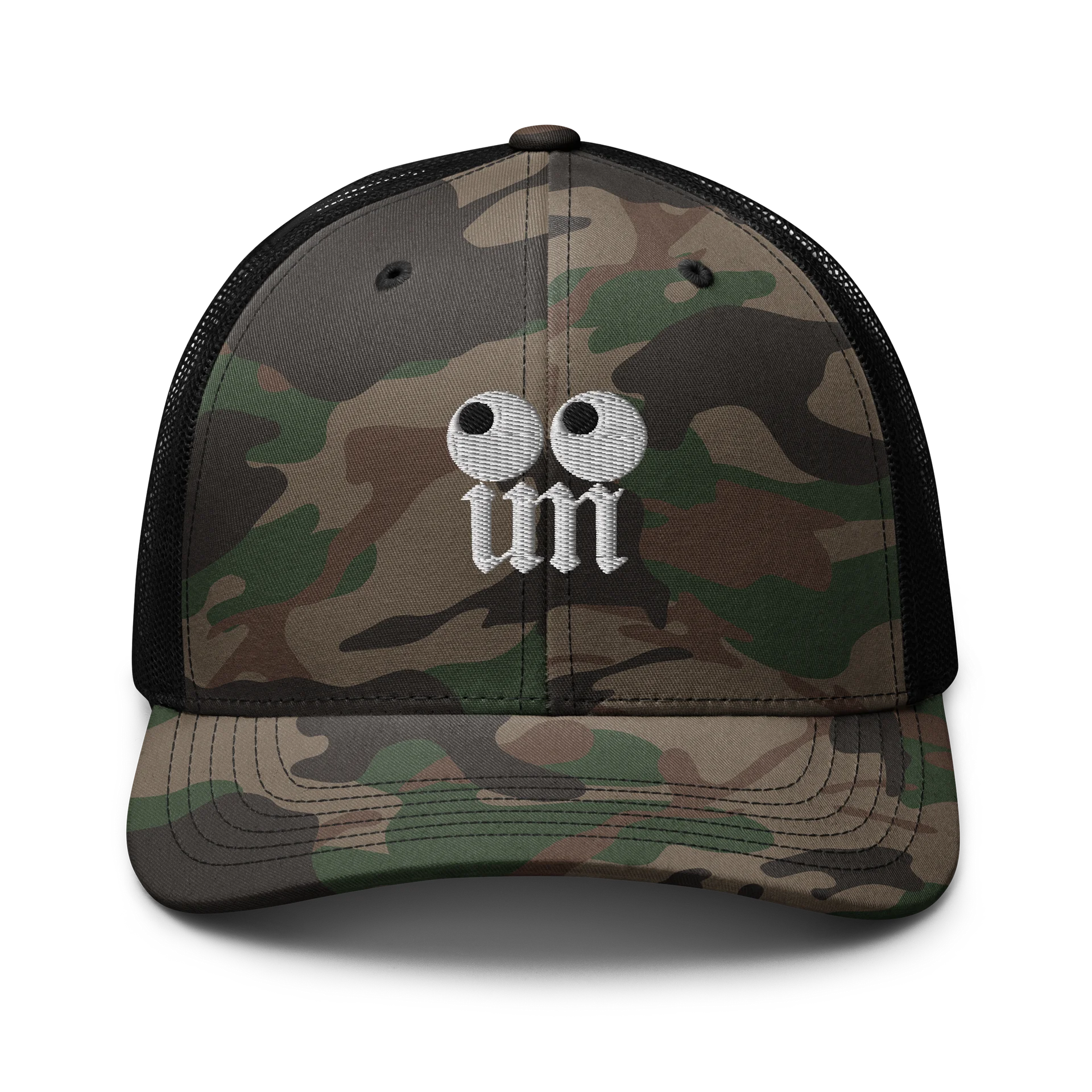 UM Logo (gothic) // Camo Trucker Hat product image (1)