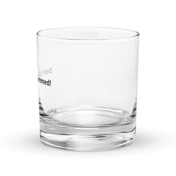 Don't Get Scammed! -Rocks Glass product image (2)