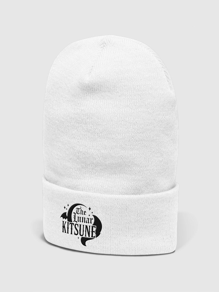 The Lunar Kitsune Cuffed Beanie product image (2)