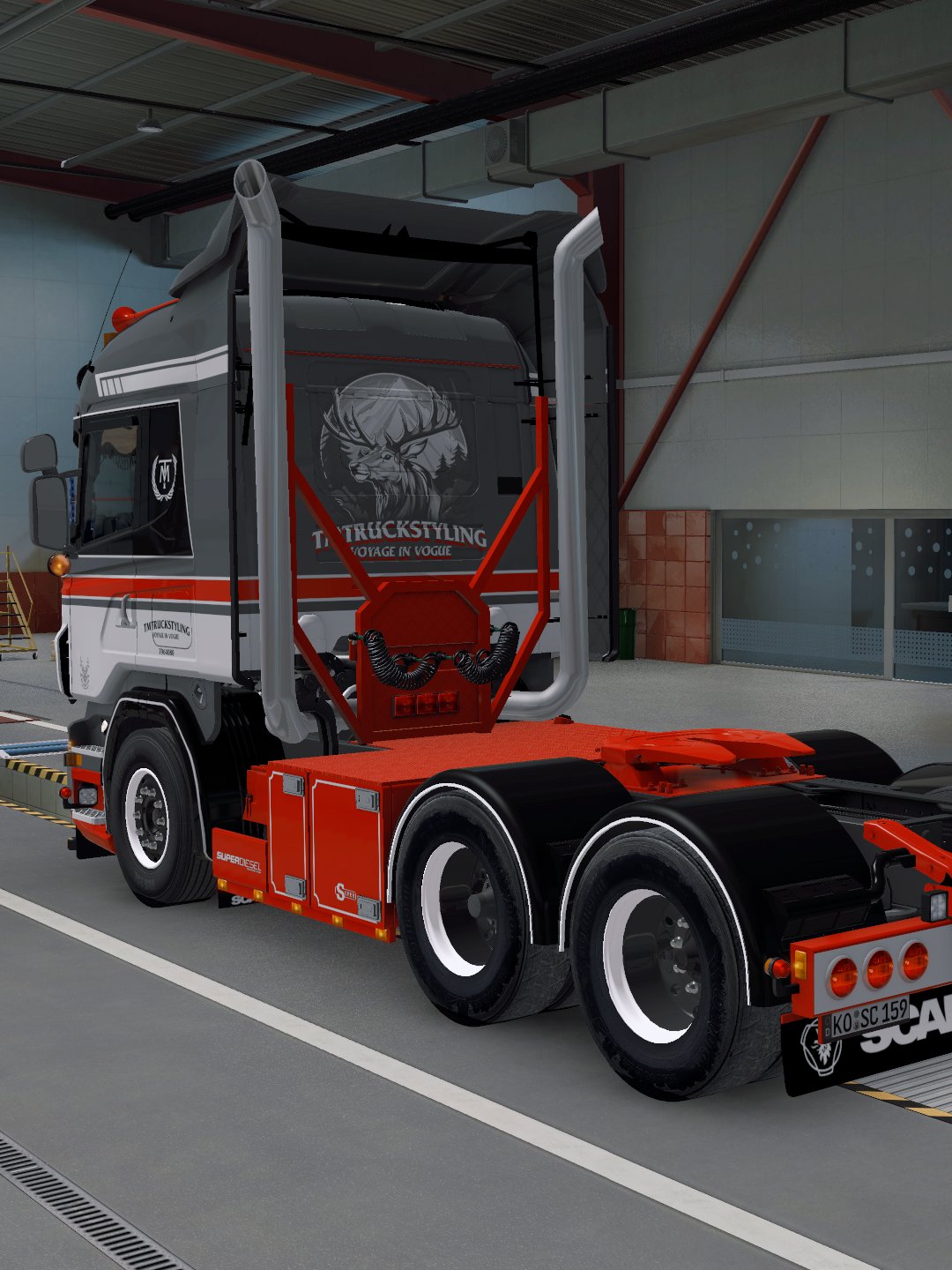 FREE! ETS2 TM Multicolor Skin Pack for Scania PGR-Series skin Pack 1 product image (3)
