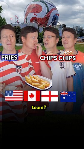 Fries or chips? part 4 American vs Canadian vs British vs Australian English  #englishvocabulary