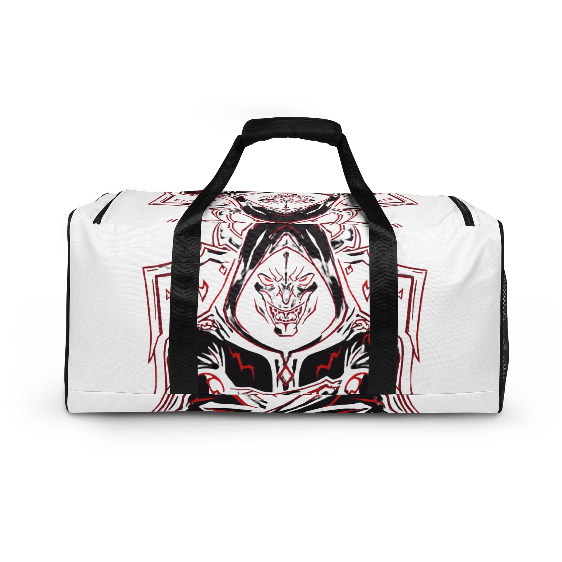 Dreadshield Duffle: Horned Hooded Creature Print product image (4)