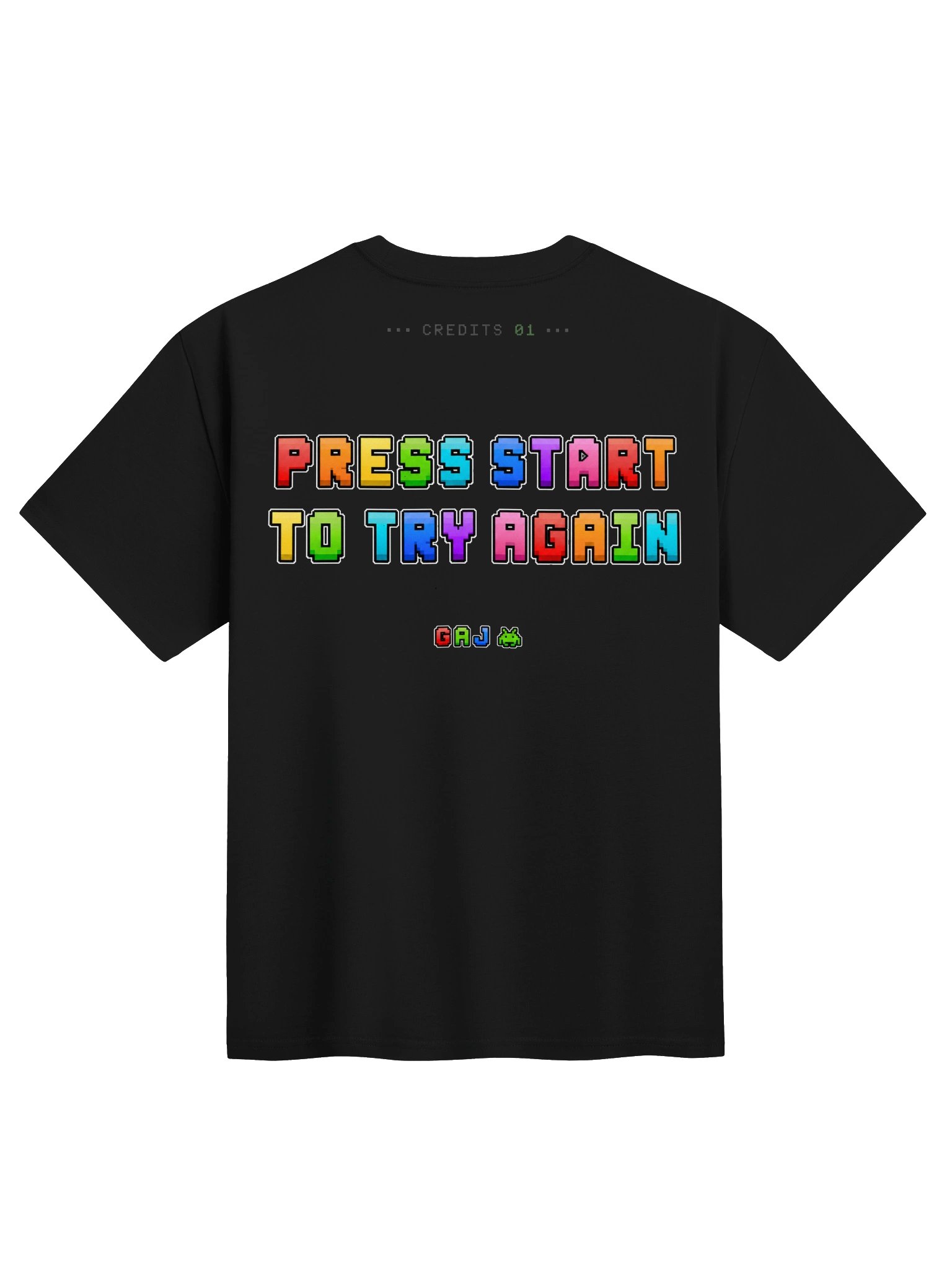 GAME OVER – Pixel Mode Tee - PREMIUM product image (2)