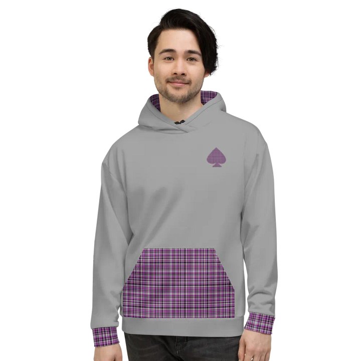 Grey Ace Hoodie product image (2)