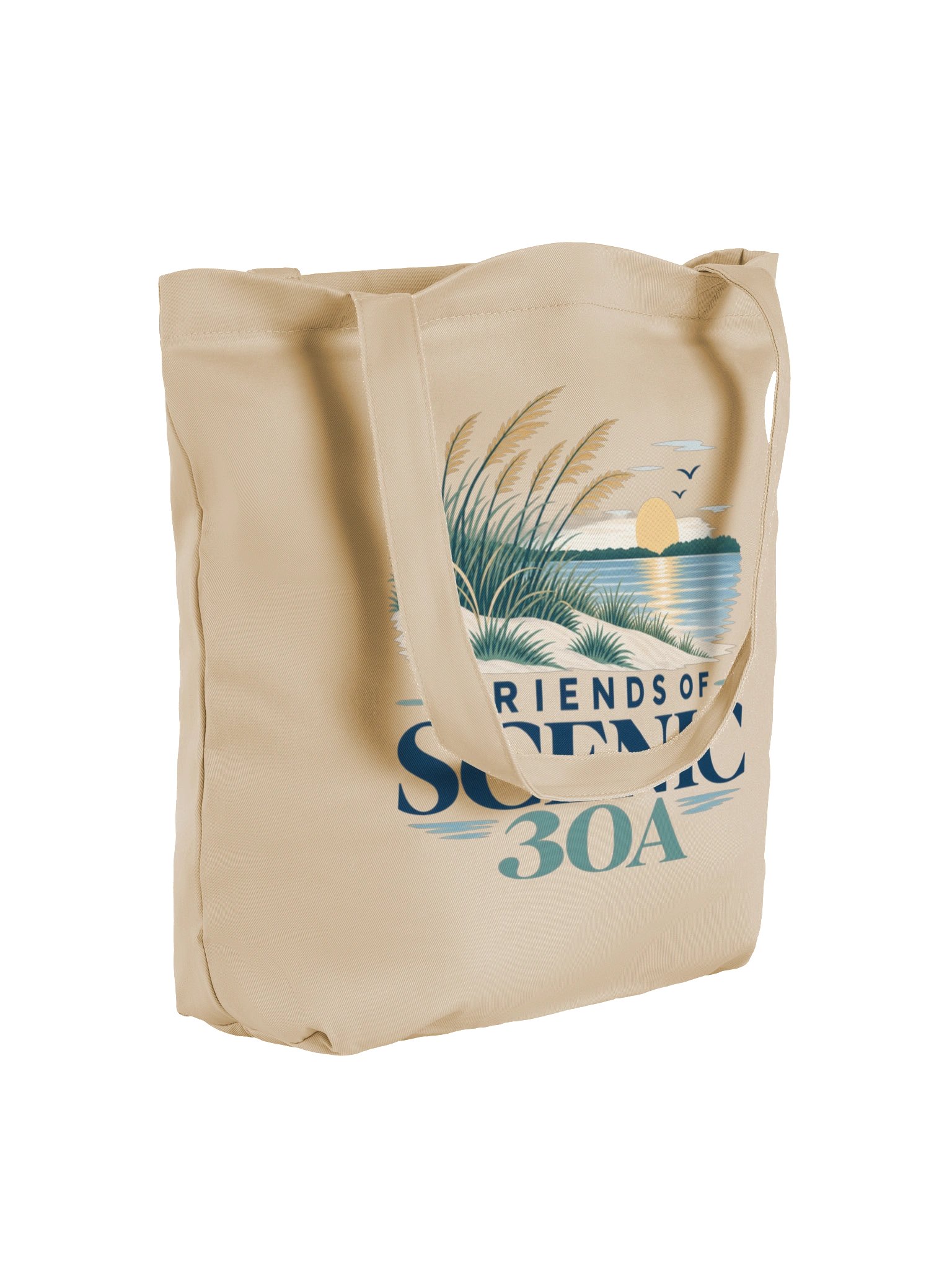 Friends of Scenic 30A Stacked Wordmark Tote product image (4)
