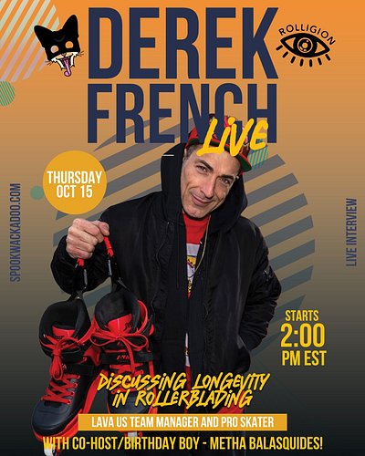 Tomorrow at 2pm EST, Derek French joins us to kick off our next season of Rolligion interviews! We will be discussing Longevi...
