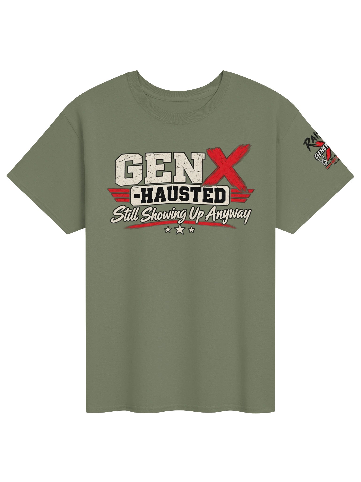GEN X-HAUSTED — Still Showing Up Anyway product image (2)