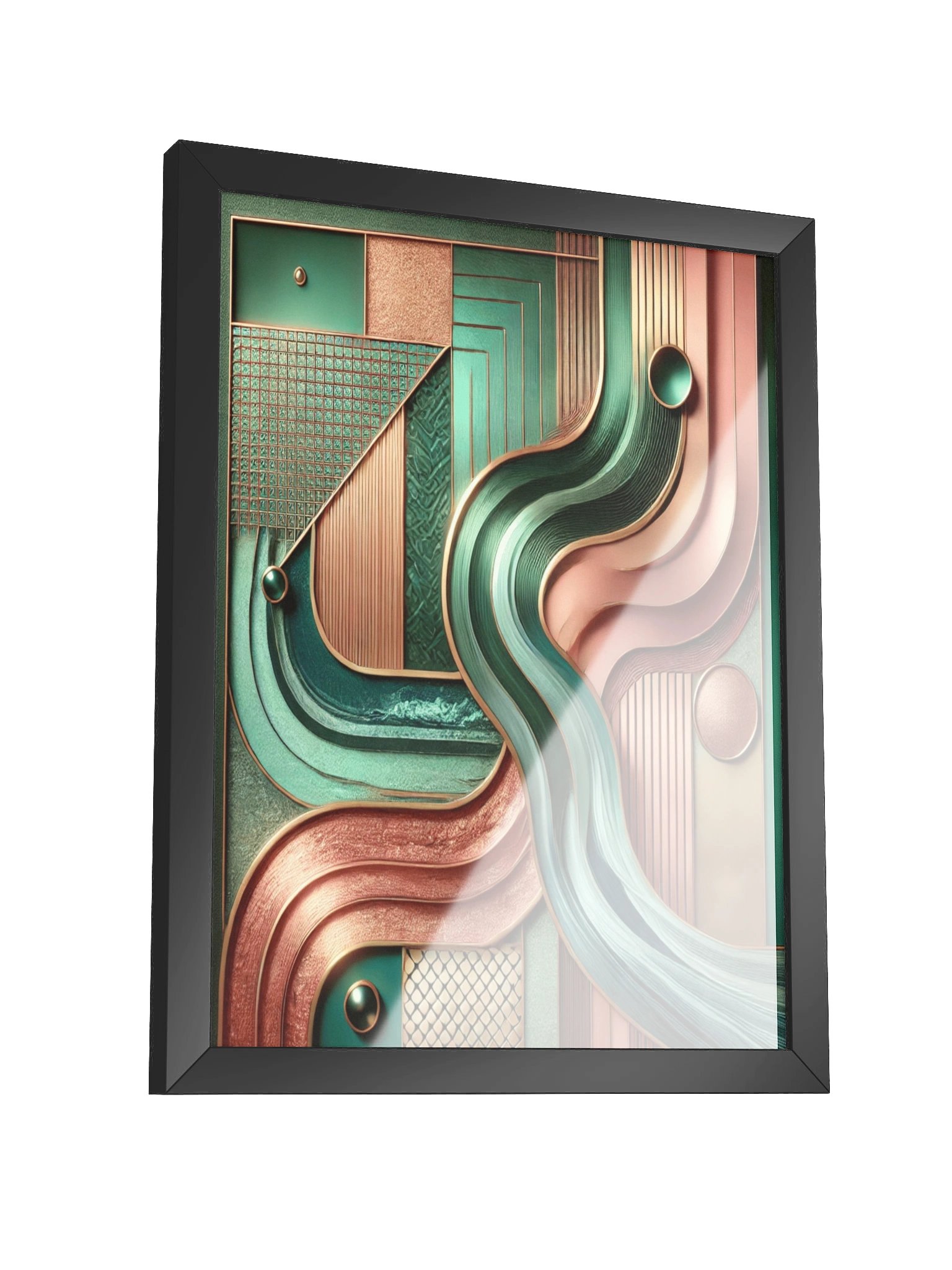 THE CURRENT | Framed Art Print product image (5)