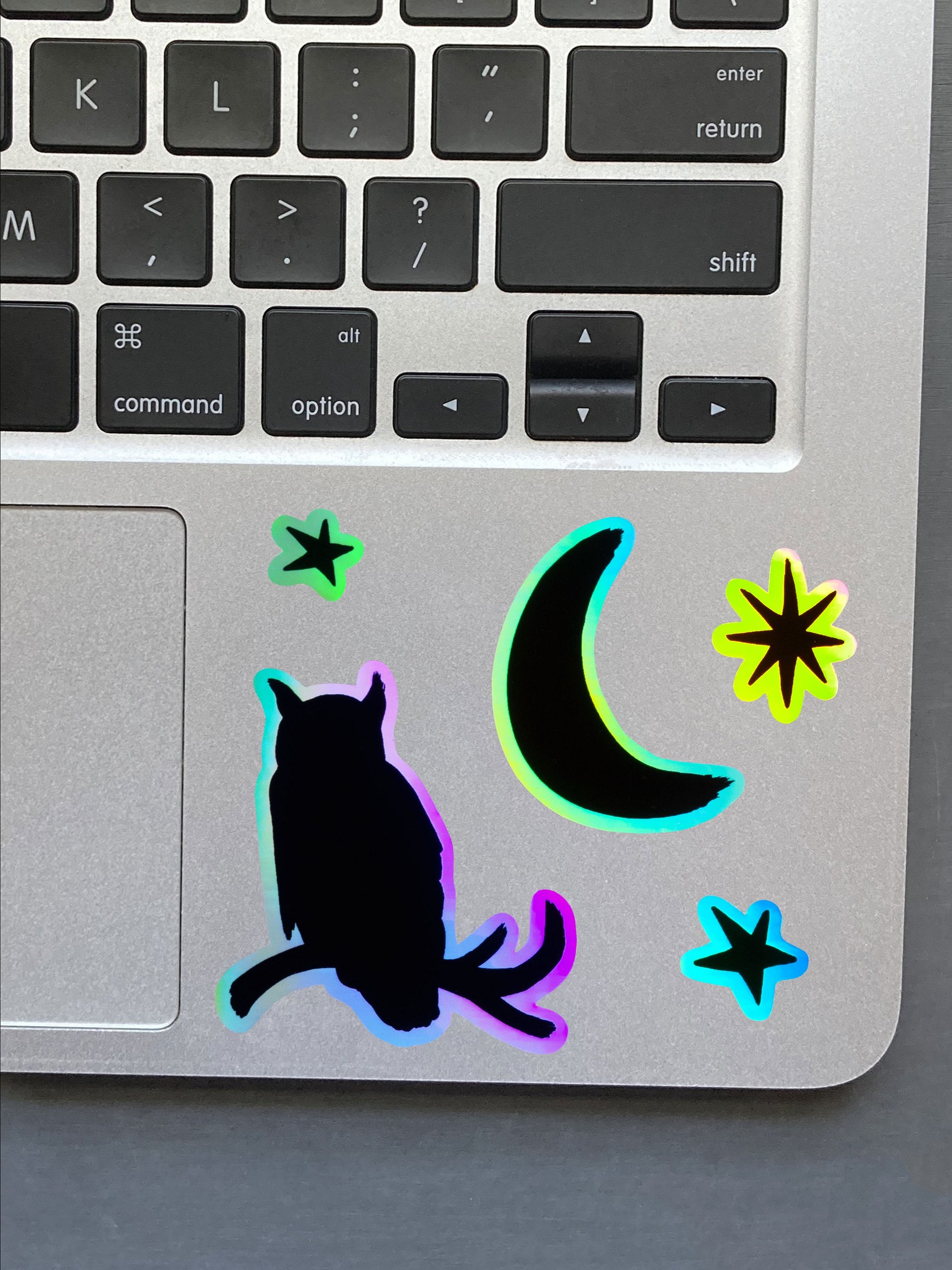 HOLOGRAPHIC STICKER SHEET - SPOOKY SKY product image (2)