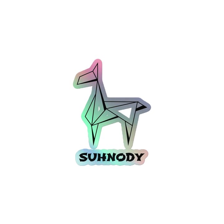 Suhnody Kiss-Cut Holographic Sticker Sheet product image (1)