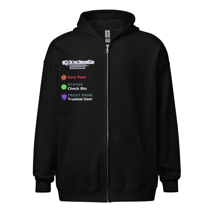Heavy Blend Zip Hoodie (Unisex) - Byakko VR Stats Edition product image (1)
