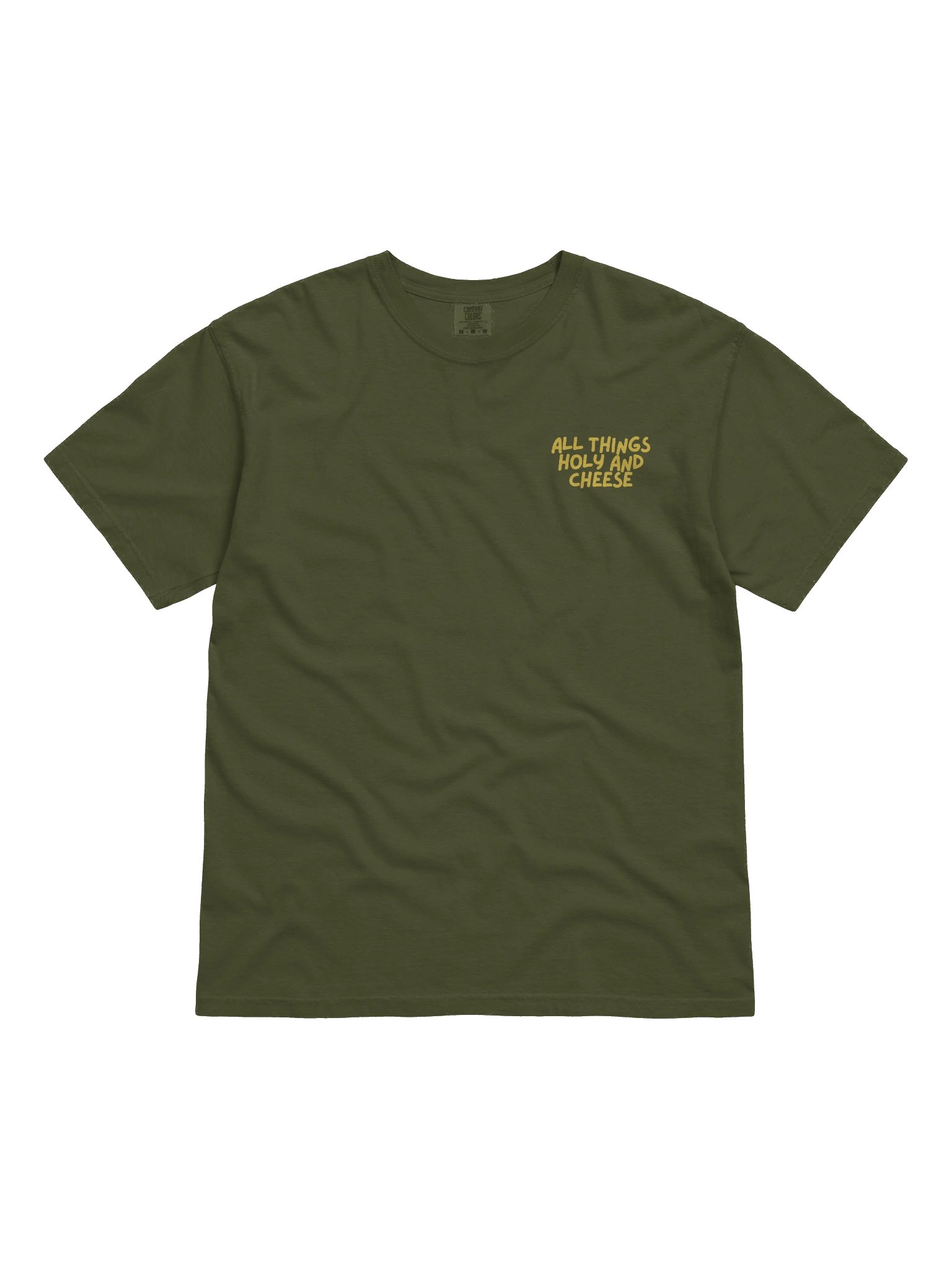 Holy Cheese Comfort Tee product image (1)