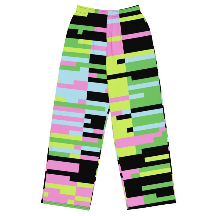 Mosaic Dream All-Over Wide-Leg Pants product image (1)