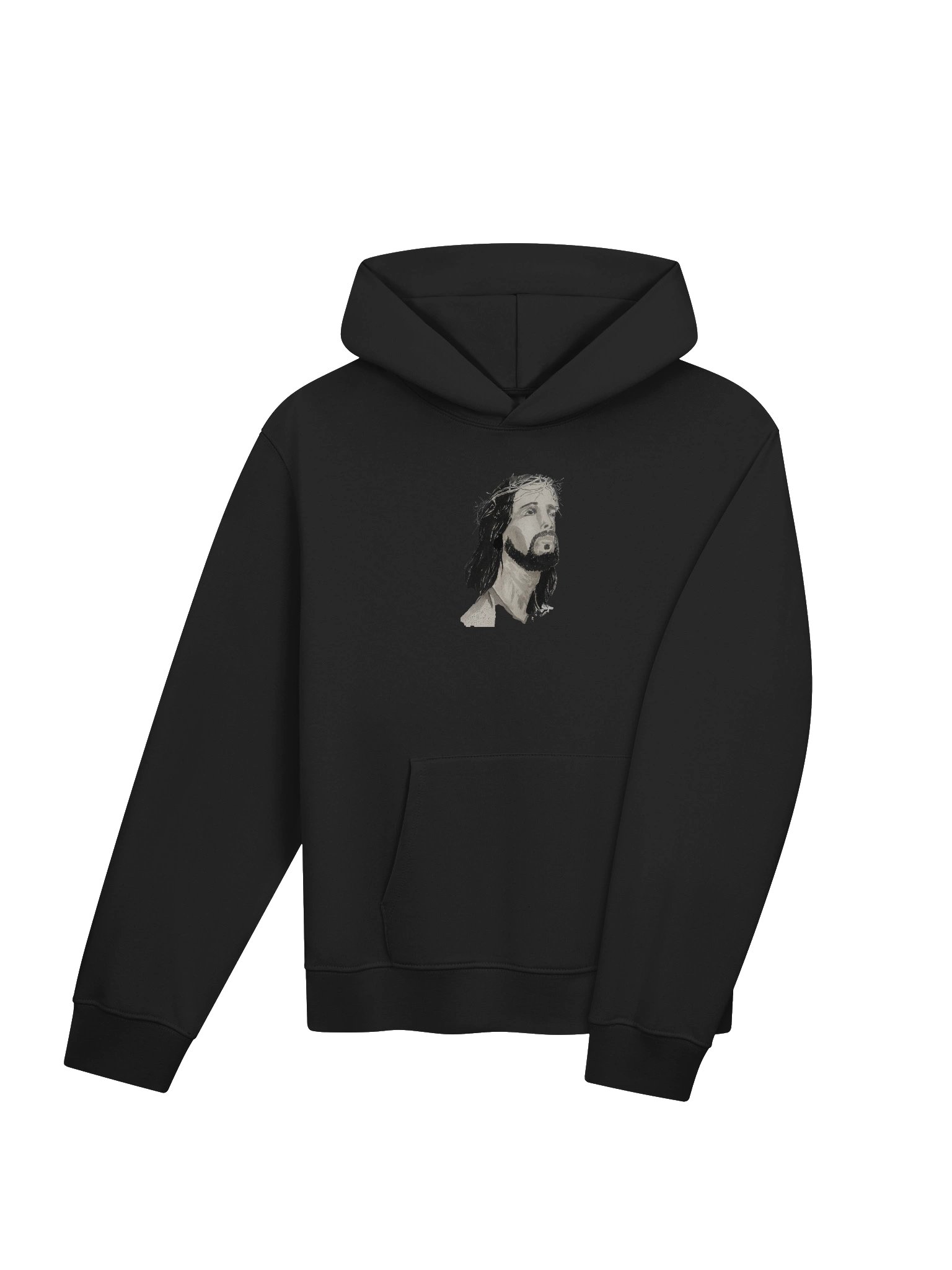 Christ Head Hoodie for Winter product image (4)