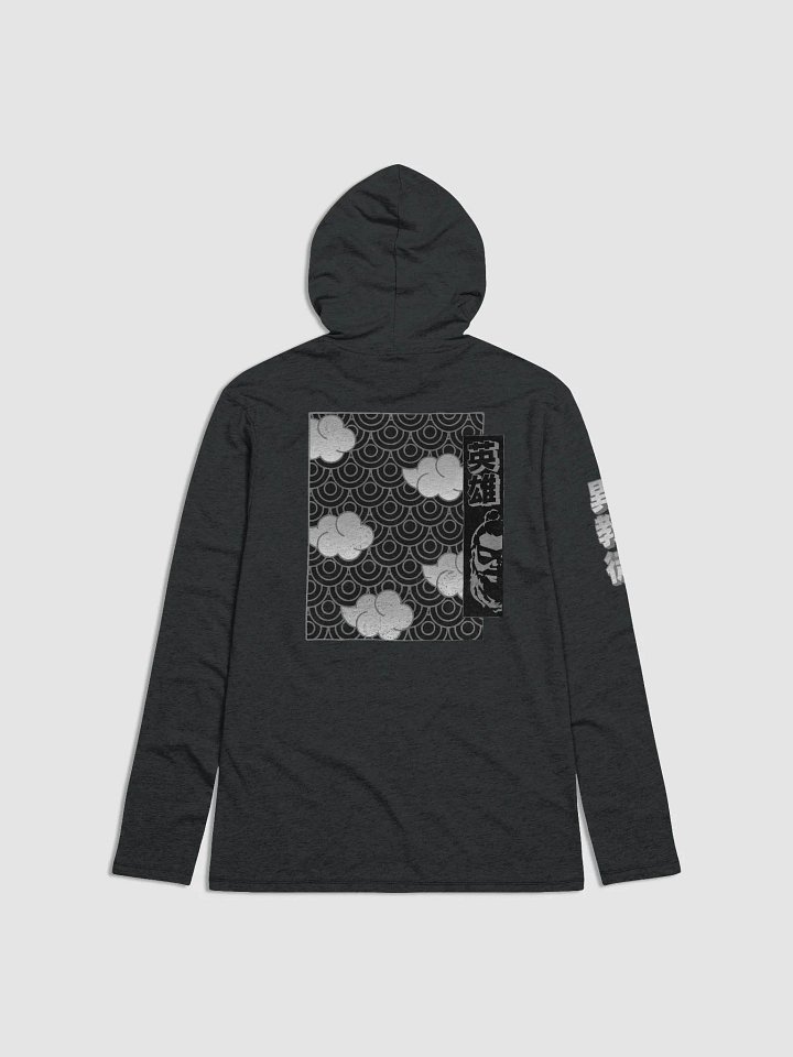 Lightweight Long Sleeve Shirt w/Hood - Nihon Heathens Grey product image (2)
