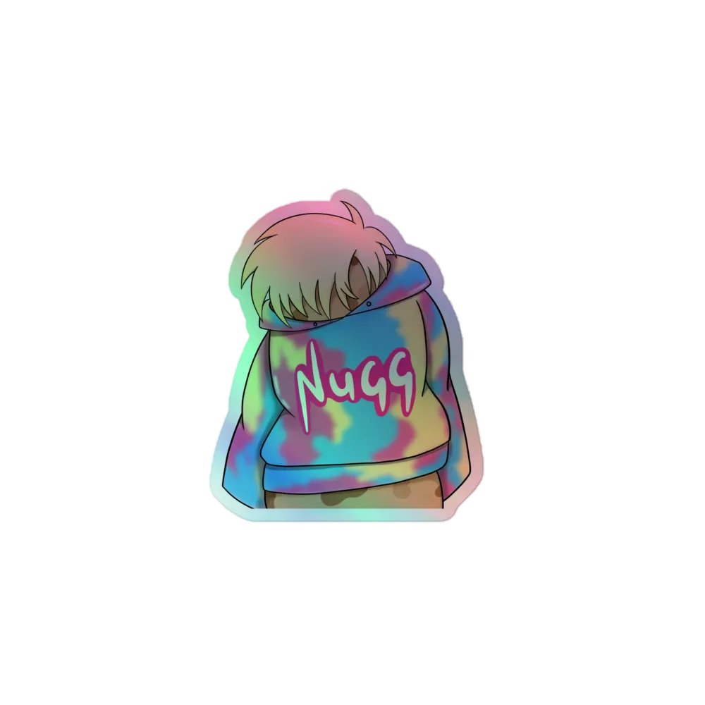 I'm Just Nugget Holographic Sticker product image (1)