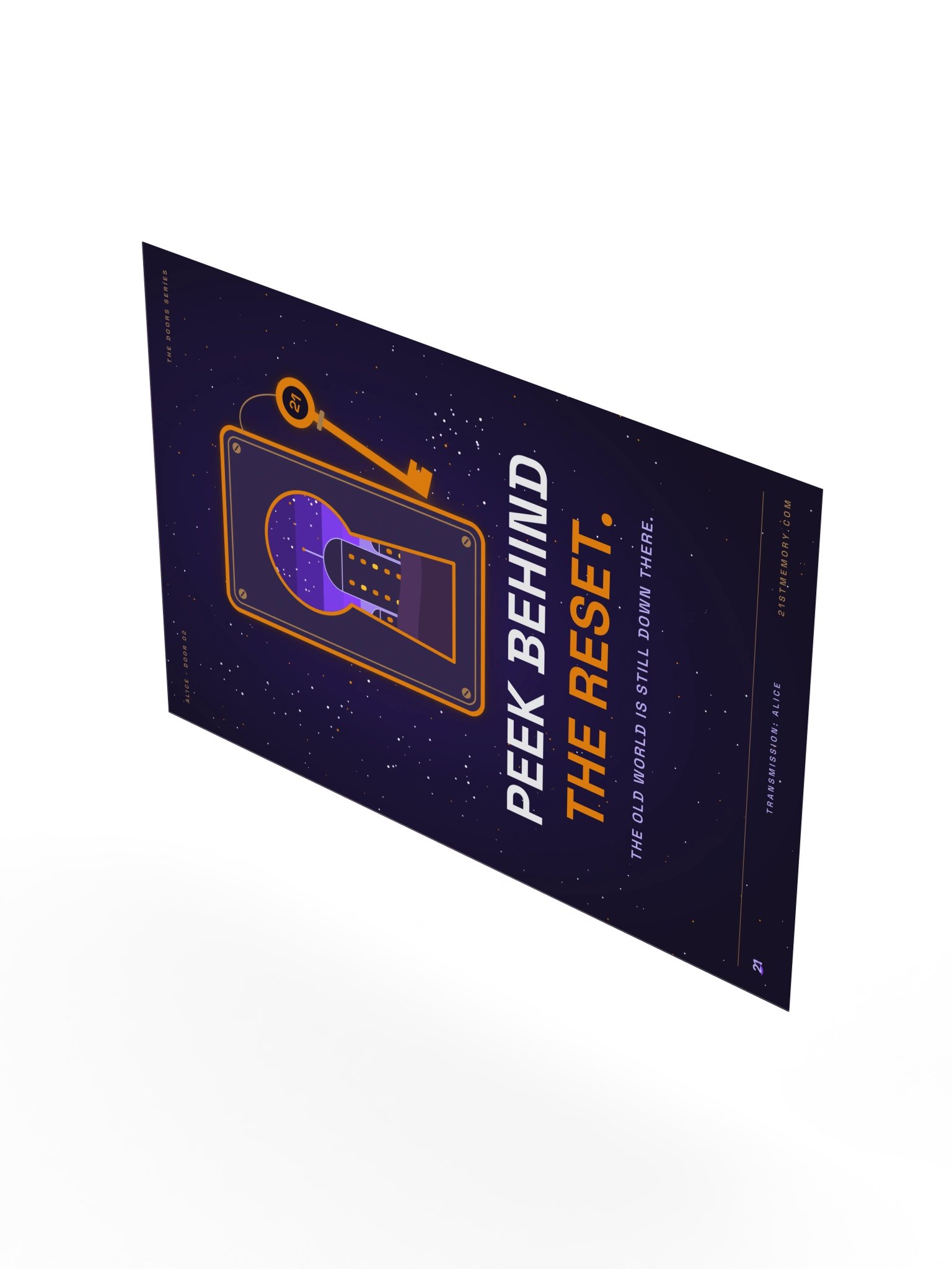 Peek Behind the Reset Poster product image (8)