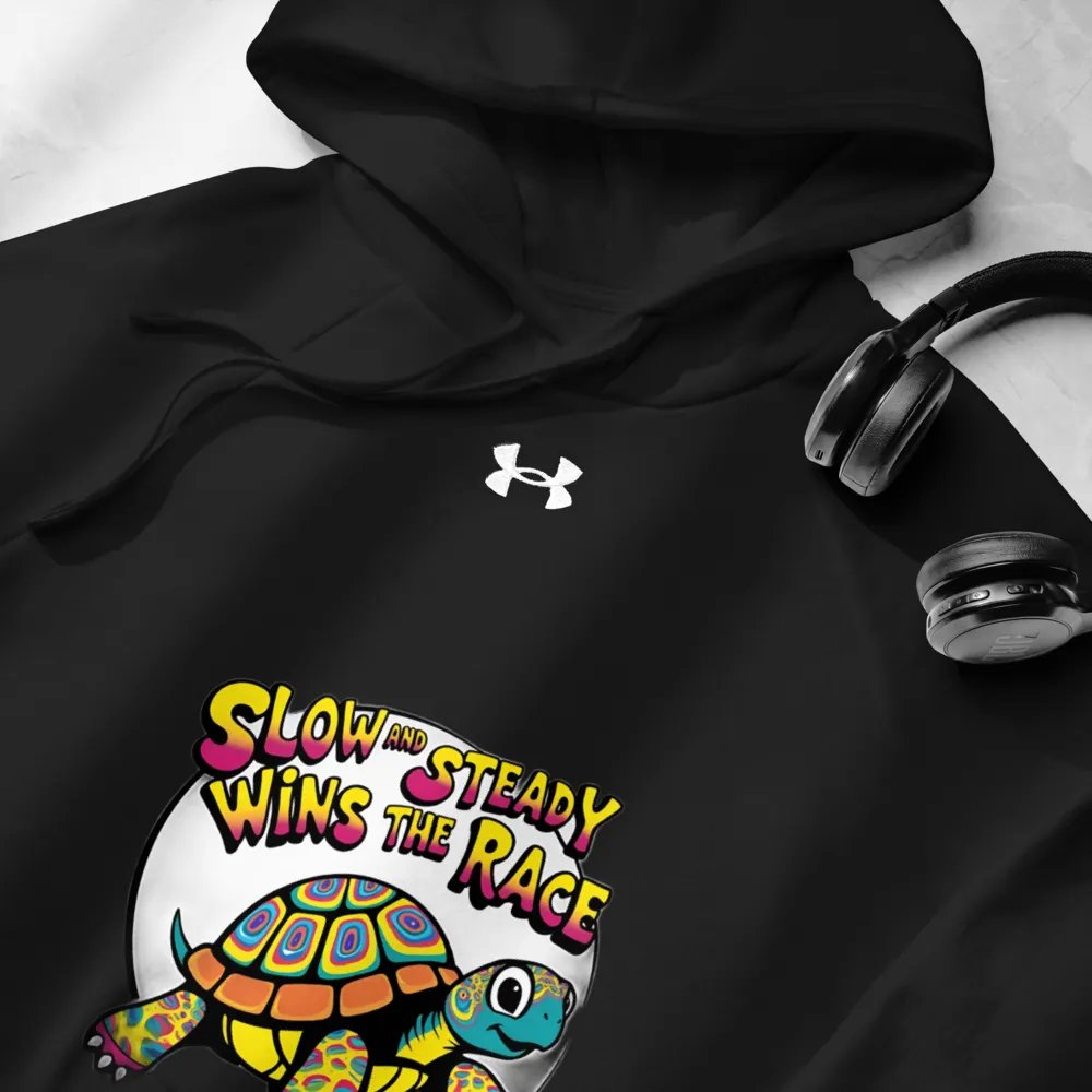 Vibrant Turtle Motivation Hoodie product image (5)