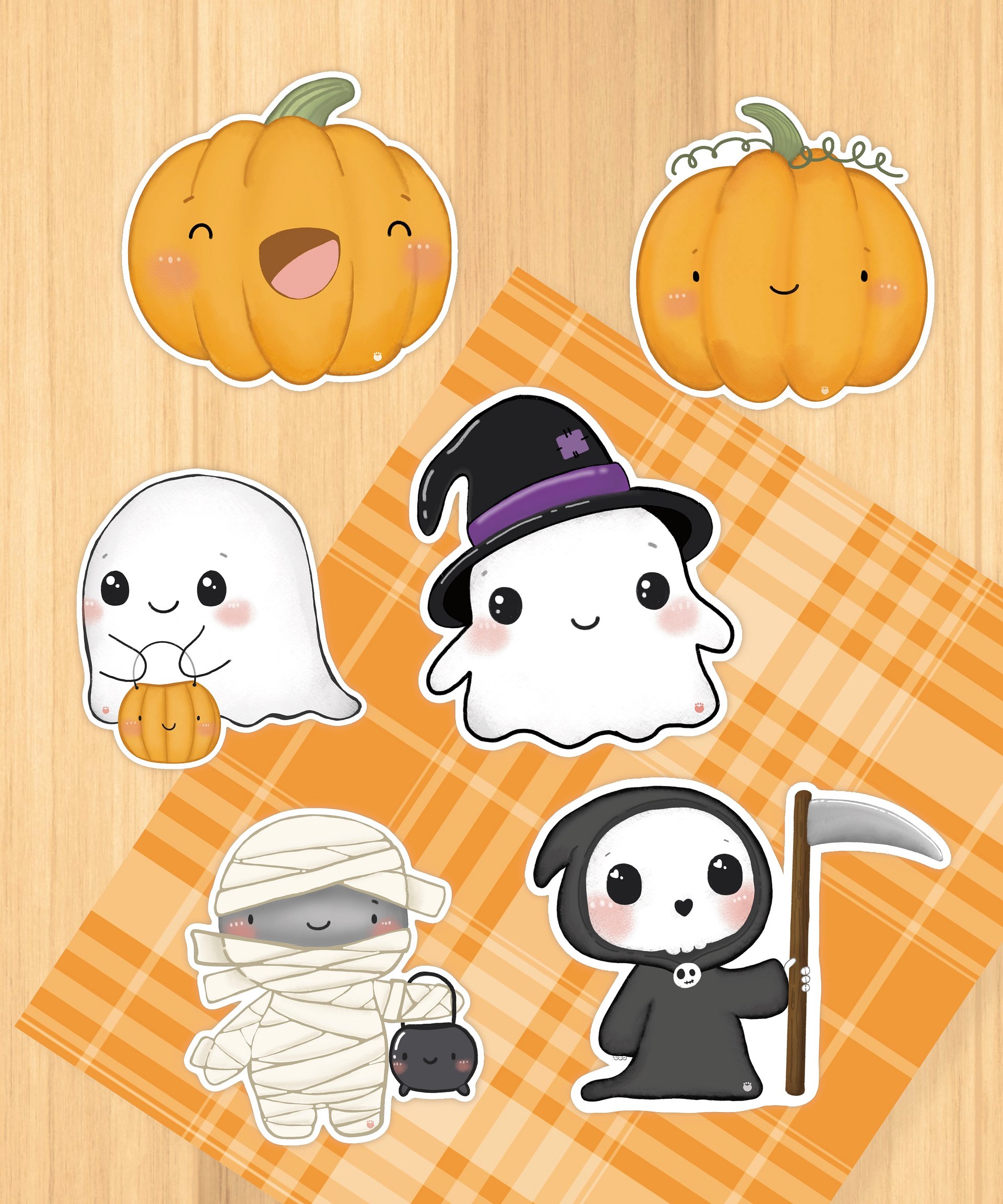 Halloween stickers- Set 2 product image (1)