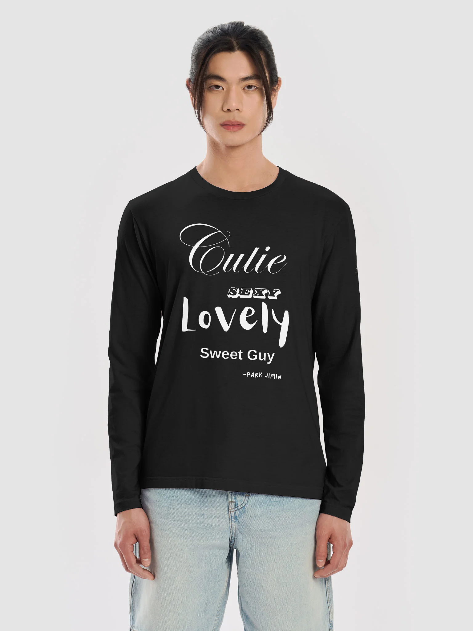 Sweet Guy Long Sleeve Crew (Dark) product image (13)