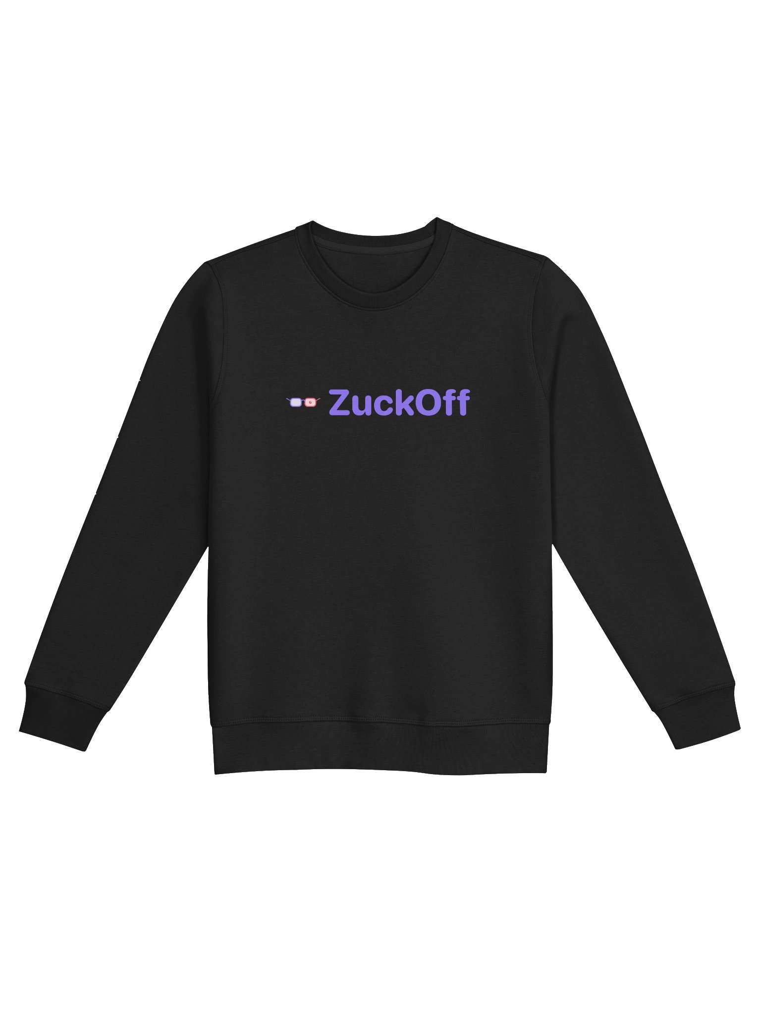 ZuckOff Purple Lockup Jumper product image (2)
